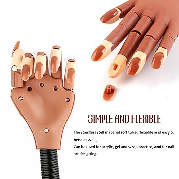 nail practice hand