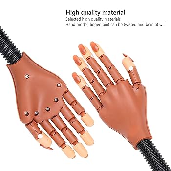 nail practice hand