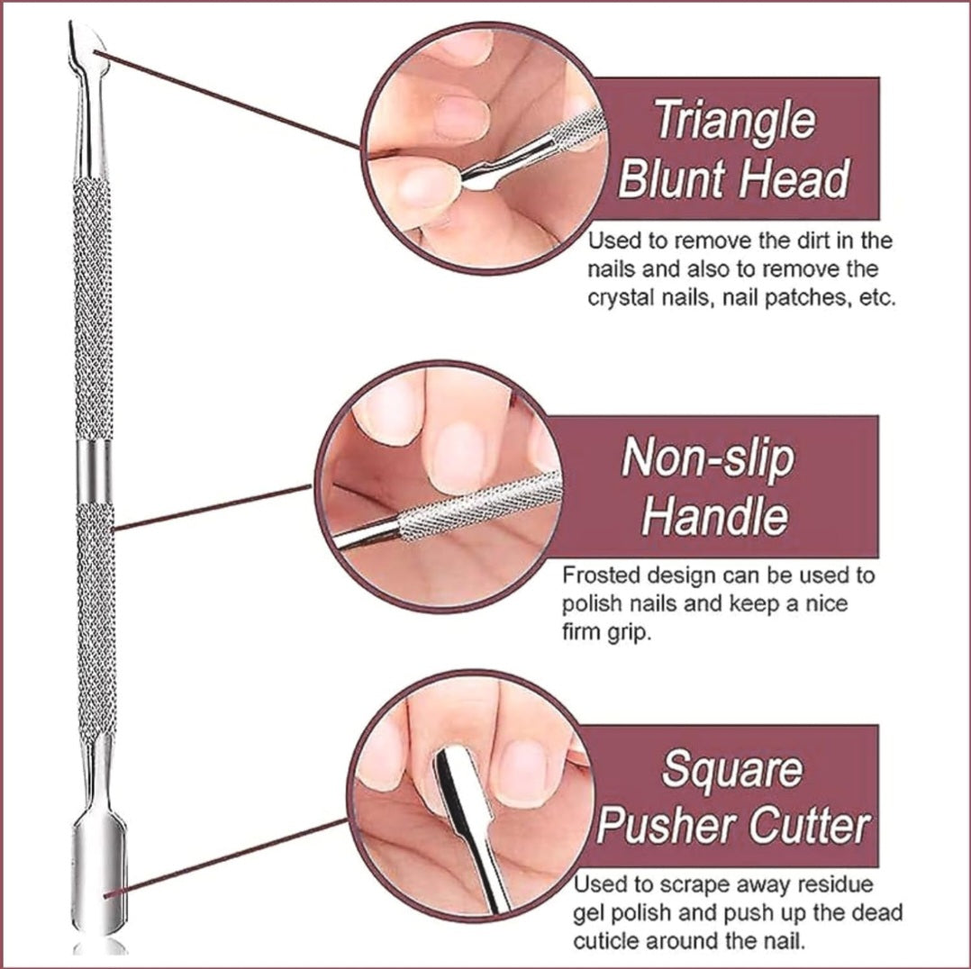 Nails cuticles pusher