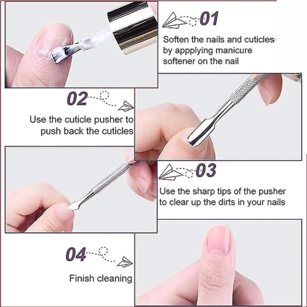 Nails cuticles pusher